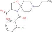 4-(2-Chlorobenzoyl)-8-propyl-1-oxa-4,8-diazaspiro[4.5]decane-3-carboxylic acid