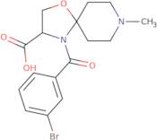 4-(3-Bromobenzoyl)-8-methyl-1-oxa-4,8-diazaspiro[4.5]decane-3-carboxylic acid