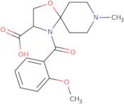 4-(2-Methoxybenzoyl)-8-methyl-1-oxa-4,8-diazaspiro[4.5]decane-3-carboxylic acid