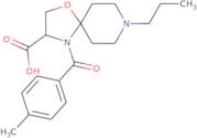 4-(4-Methylbenzoyl)-8-propyl-1-oxa-4,8-diazaspiro[4.5]decane-3-carboxylic acid