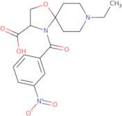 8-Ethyl-4-(3-nitrobenzoyl)-1-oxa-4,8-diazaspiro[4.5]decane-3-carboxylic acid