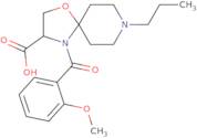 4-(2-Methoxybenzoyl)-8-propyl-1-oxa-4,8-diazaspiro[4.5]decane-3-carboxylic acid