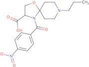 4-(4-Nitrobenzoyl)-8-propyl-1-oxa-4,8-diazaspiro[4.5]decane-3-carboxylic acid