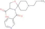 8-Propyl-4-(pyridine-3-carbonyl)-1-oxa-4,8-diazaspiro[4.5]decane-3-carboxylic acid