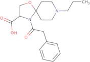 4-(2-Phenylacetyl)-8-propyl-1-oxa-4,8-diazaspiro[4.5]decane-3-carboxylic acid