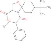 8-tert-Butyl-4-(2-phenylbutanoyl)-1-oxa-4-azaspiro[4.5]decane-3-carboxylic acid