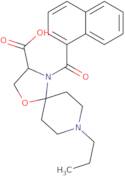 4-(Naphthalene-1-carbonyl)-8-propyl-1-oxa-4,8-diazaspiro[4.5]decane-3-carboxylic acid