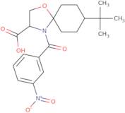 8-tert-Butyl-4-(3-nitrobenzoyl)-1-oxa-4-azaspiro[4.5]decane-3-carboxylic acid