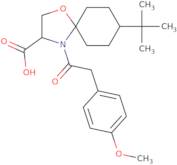 8-tert-Butyl-4-[2-(4-methoxyphenyl)acetyl]-1-oxa-4-azaspiro[4.5]decane-3-carboxylic acid