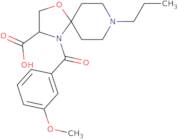 4-(3-Methoxybenzoyl)-8-propyl-1-oxa-4,8-diazaspiro[4.5]decane-3-carboxylic acid