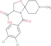 4-(3,4-Dichlorobenzoyl)-8-methyl-1-oxa-4,8-diazaspiro[4.5]decane-3-carboxylic acid