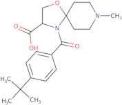 4-(4-tert-Butylbenzoyl)-8-methyl-1-oxa-4,8-diazaspiro[4.5]decane-3-carboxylic acid