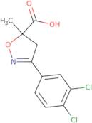 3-(3,4-Dichlorophenyl)-5-methyl-4,5-dihydro-1,2-oxazole-5-carboxylic acid