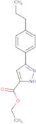 Ethyl 5-(4-propylphenyl)-1H-pyrazole-3-carboxylate