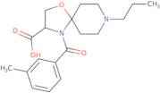 4-(3-Methylbenzoyl)-8-propyl-1-oxa-4,8-diazaspiro[4.5]decane-3-carboxylic acid