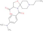 4-[4-(Dimethylamino)benzoyl]-8-propyl-1-oxa-4,8-diazaspiro[4.5]decane-3-carboxylic acid