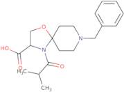 8-Benzyl-4-(2-methylpropanoyl)-1-oxa-4,8-diazaspiro[4.5]decane-3-carboxylic acid