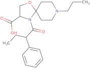 4-(2-Phenylbutanoyl)-8-propyl-1-oxa-4,8-diazaspiro[4.5]decane-3-carboxylic acid