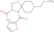 4-(Furan-2-carbonyl)-8-propyl-1-oxa-4,8-diazaspiro[4.5]decane-3-carboxylic acid