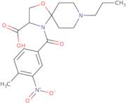 4-(4-Methyl-3-nitrobenzoyl)-8-propyl-1-oxa-4,8-diazaspiro[4.5]decane-3-carboxylic acid