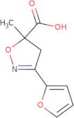 3-(Furan-2-yl)-5-methyl-4,5-dihydro-1,2-oxazole-5-carboxylic acid
