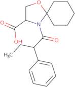 4-(2-Phenylbutanoyl)-1-oxa-4-azaspiro[4.5]decane-3-carboxylic acid