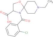 4-(2-Chlorobenzoyl)-8-ethyl-1-oxa-4,8-diazaspiro[4.5]decane-3-carboxylic acid