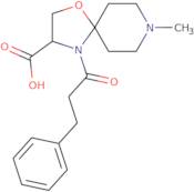 8-Methyl-4-(3-phenylpropanoyl)-1-oxa-4,8-diazaspiro[4.5]decane-3-carboxylic acid