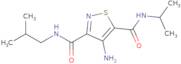 4-Amino-N~3~-isobutyl-N~5~-isopropylisothiazole-3,5-dicarboxamide