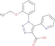 1-(2-Ethoxyphenyl)-5-(pyridin-2-yl)-1H-1,2,3-triazole-4-carboxylic acid