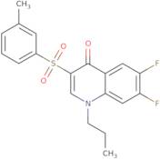 6,7-Difluoro-3-[(3-methylphenyl)sulfonyl]-1-propylquinolin-4(1H)-one