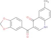 3-(1,3-Benzodioxol-5-ylcarbonyl)-6-methylquinolin-4(1H)-one