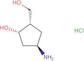 (1S,2S,4R)-4-amino-2-(hydroxymethyl)cyclopentanol hydrochloride