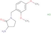 (S)-3-Amino-1-(2,4-dimethoxybenzyl)pyrrolidin-2-one hydrochloride