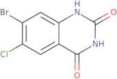 7-Bromo-6-chloro-1,2,3,4-tetrahydroquinazoline-2,4-dione