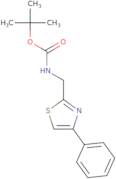 tert-Butyl N-[(4-phenyl-1,3-thiazol-2-yl)methyl]carbamate