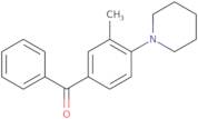 3-Methyl-4-(N-piperidinyl)benzophenone