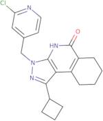 3-((2-Chloropyridin-4-yl)methyl)-1-cyclobutyl-6,7,8,9-tetrahydro-3H-pyrazolo[3,4-C]isoquinolin-5...