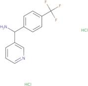 pyridin-3-yl[4-(trifluoromethyl)phenyl]methanamine dihydrochloride