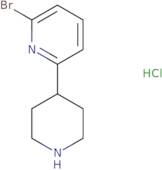 2-Bromo-6-(piperidin-4-yl)pyridine hydrochloride