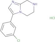 3-(3-Chlorophenyl)-5,6,7,8-tetrahydroimidazo[1,2-a]pyrazine hydrochlorde