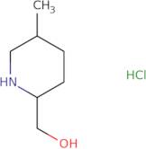 (5-Methylpiperidin-2-yl)methanol hydrochloride