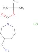 Tert-Butyl 4-(aminomethyl)azepane-1-carboxylate hydrochloride