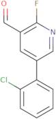 5-(2-Chloro-phenyl)-2-fluoro-pyridine-3-carbaldehyde