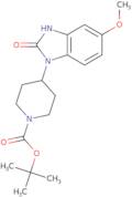 tert-Butyl 4-(1,2-dihydro-6-methoxy-2-oxobenzo[D]imidazol-3-yl)piperidine-1-carboxylate