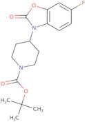 tert-Butyl 4-(6-fluoro-2-oxobenzo[D]oxazol-3(2H)-yl)piperidine-1-carboxylate