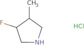 rac-(3R,4R)-3-Fluoro-4-methylpyrrolidine hydrochloride