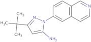 3-(tert-Butyl)-1-(isoquinolin-6-yl)-1H-pyrazol-5-amine