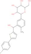(2S,3R,4R,5S,6R)-2-(3-((5-(4-Fluorophenyl)thiophen-2-yl)(hydroxy)methyl)-4-methylphenyl)-6-(hydroxymethyl)tetrahydro-2H-pyran-3,4,5- triol