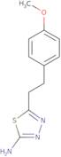 5-[2-(4-Methoxy-phenyl)-ethyl]-[1,3,4]-thiadiazol-2-ylamine